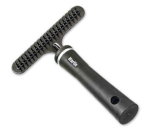 Karlie Einreihiger Fellstriegel mit kurzen, beschichteten Stiften