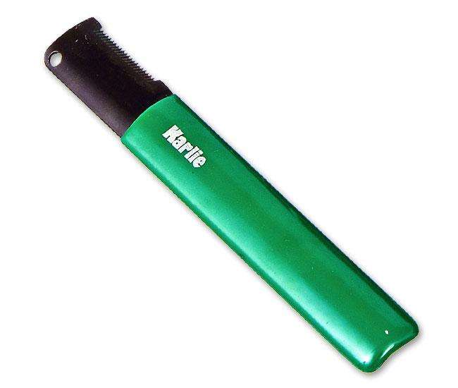 Karlie Trimmmesser in historischer Form - Feine Zahnung