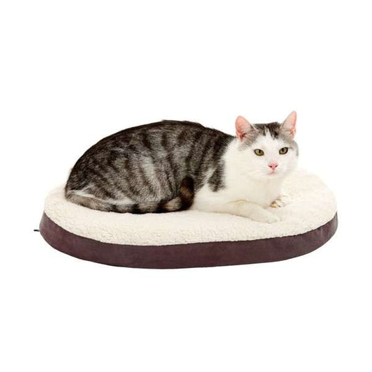 Karlie Ortho Bed Mini - Oval - Braun