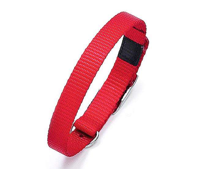 Karlie ASP Halsband - Rot - 10 mm, 25 cm