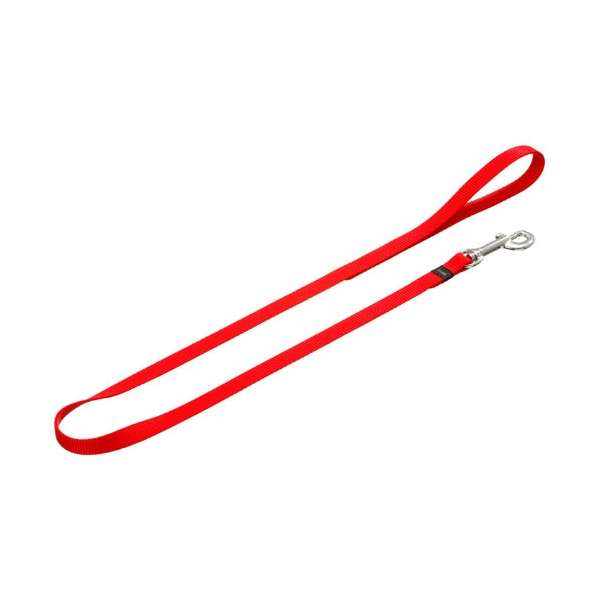 Karlie Art Sportiv Silverplus Leine - Rot - 20 mm / 100 cm