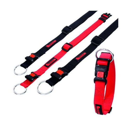 Karlie Teflon Halsband No Limit Rot - 15mm x 30-45cm