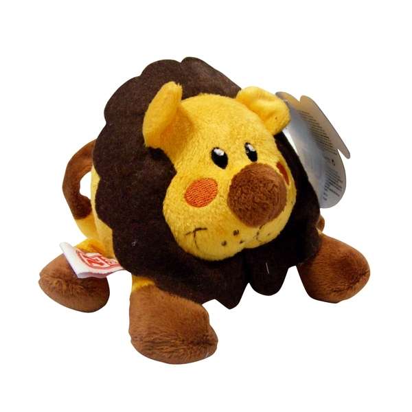 DOGIT Plüsch-Löwe mit Ball - S - 6 cm