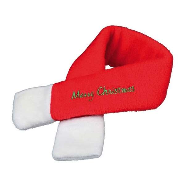 Trixie Xmas Fleece-Schal für Hunde/Katzen - M (67cm)