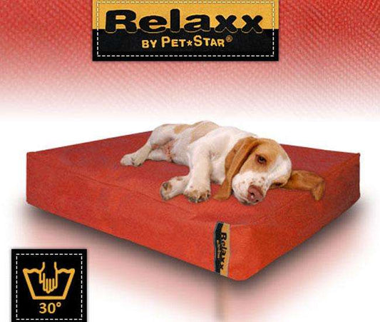 Pet-Star RELAXX Kissen - Eckig, 65 x 85 cm - Rot