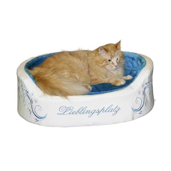 Kerbl Kuschelbett LIEBLING - Blau - 65 x 50 cm