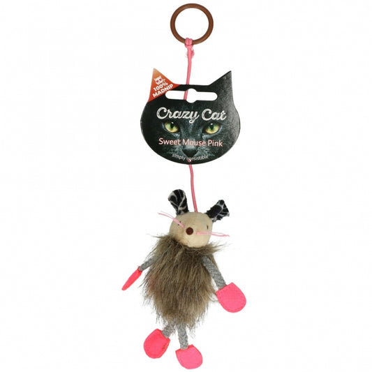 Crazy Cat Sweet Mouse Rosa mit 100% Madnip