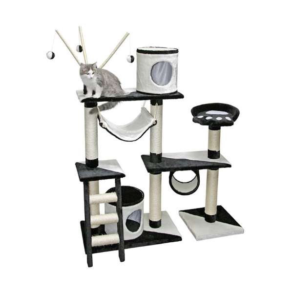 Kerbl Kratzbaum CREATIV - Schwarz-Weiß