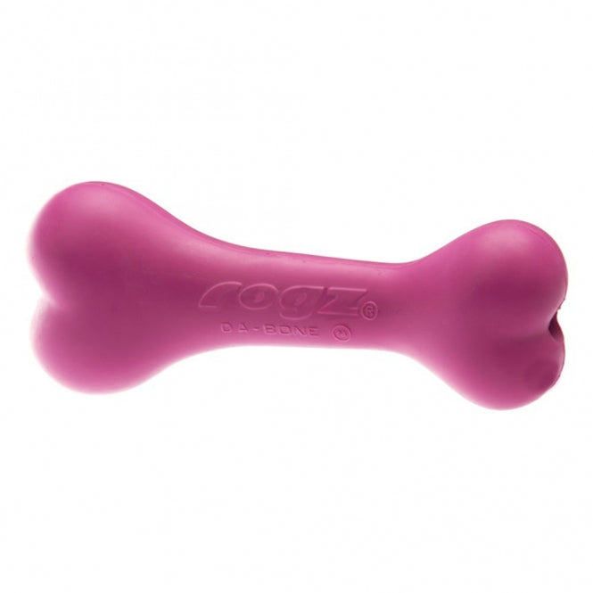 ROGZ DA BONE Knochen, 21 cm - befüllbar - pink