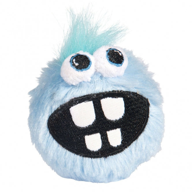 ROGZ FLUFFY GRINZ Welpenball, 6,4 cm - hellblau