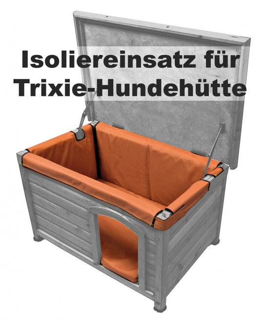 Trixie ThermODog Isolierung für NATURA Flachdach-Hundehütte - L