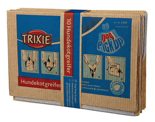 Trixie 10 St. Papier-Hundekotbeutel "Doggy Pick Up"