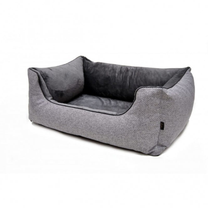 Lebon Hundebett Louis PLUS - Silver - 120 x 90 cm