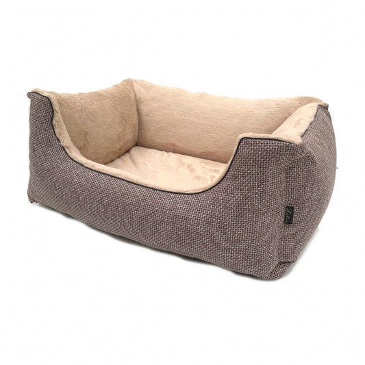 Lebon Hundebett Louis PLUS - Braun - 100 x 75 cm 