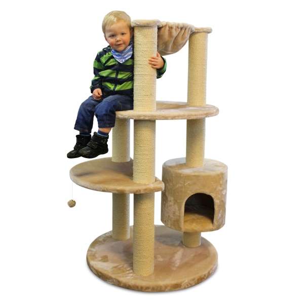 Kratzbaum Maine Coon Colosseum - Beige