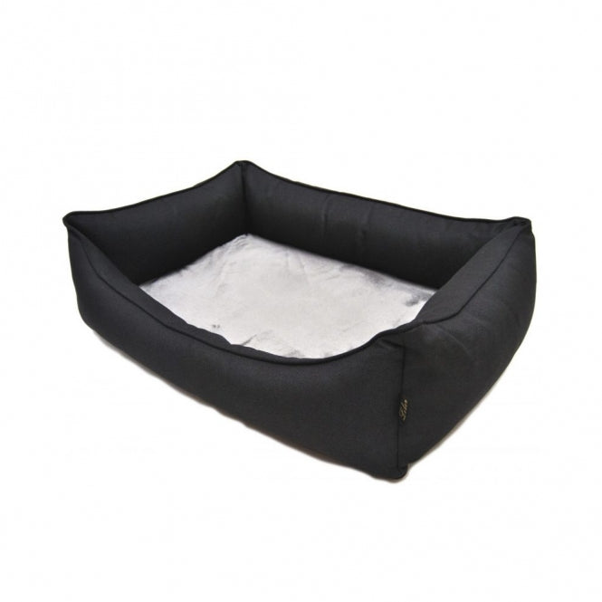 Lebon Hundebett Noah PLUS - Schwarz - 100 x 75 cm 