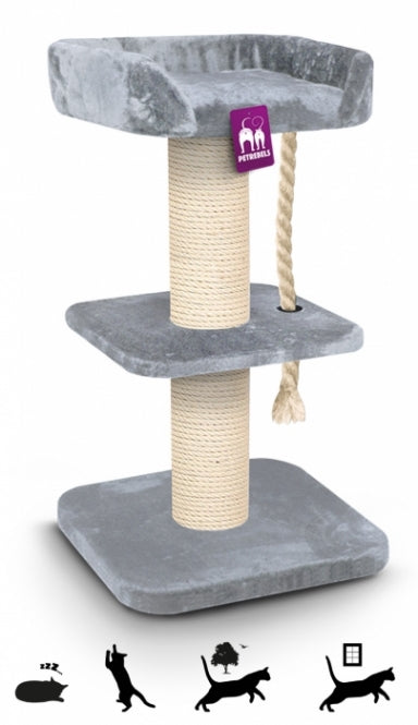 Petrebels Kratzbaum Maine Coon 120 - Grau