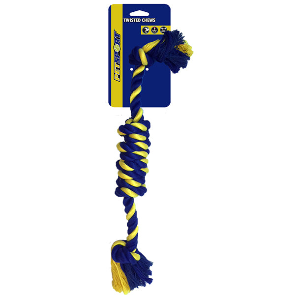 PETSPORT Baumwoll-Knotenhantel, 48 cm