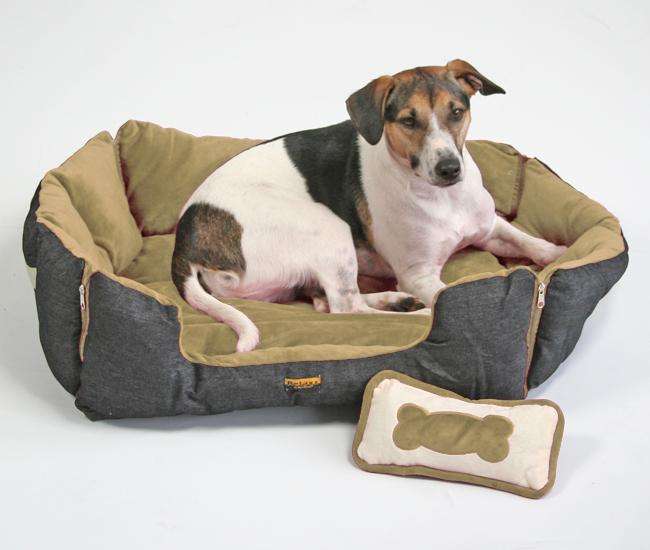 Pet-Star Bett/Kissen MONTANA, 72 cm - Beige