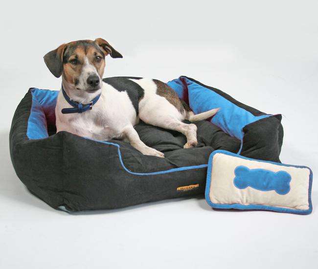 Pet-Star Bett/Kissen OHIO, 72 cm - Hellblau