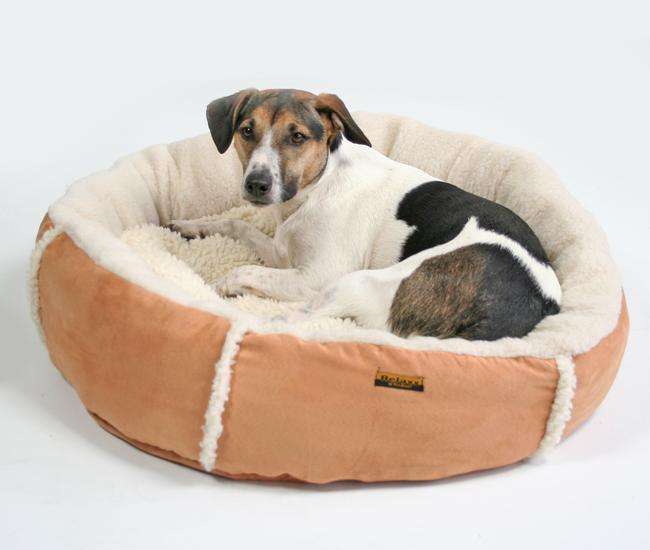 Pet-Star Bett/Kissen OREGON, 75 cm - Braun