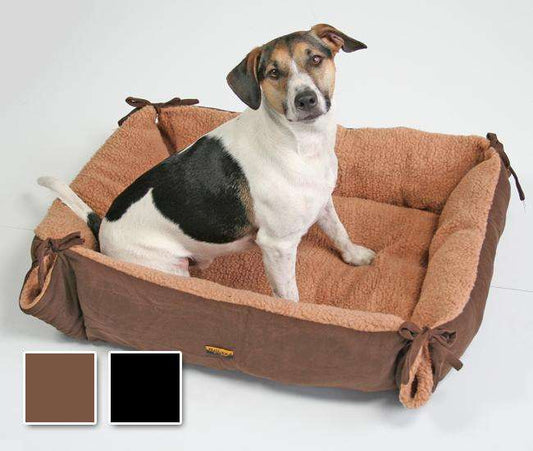 Pet-Star Bett/Kissen NEVADA, 72 cm - Braun