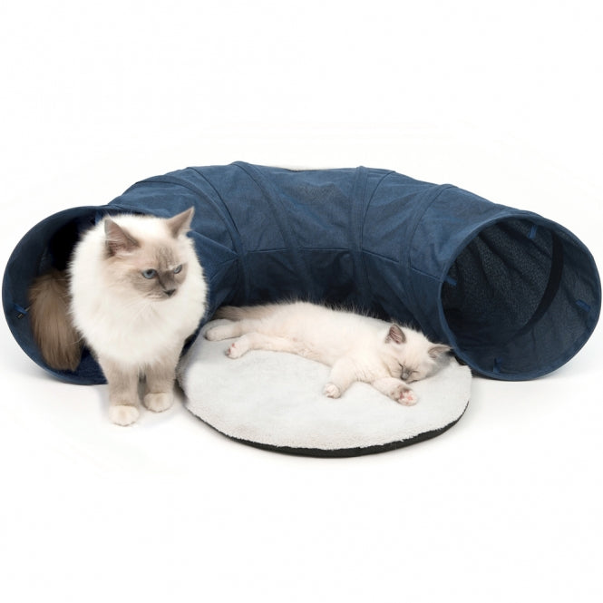 Vesper Katzen-Tunnel - Blau