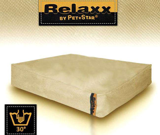 Pet-Star RELAXX Kissen - Eckig, 85 x 125 cm - Beige
