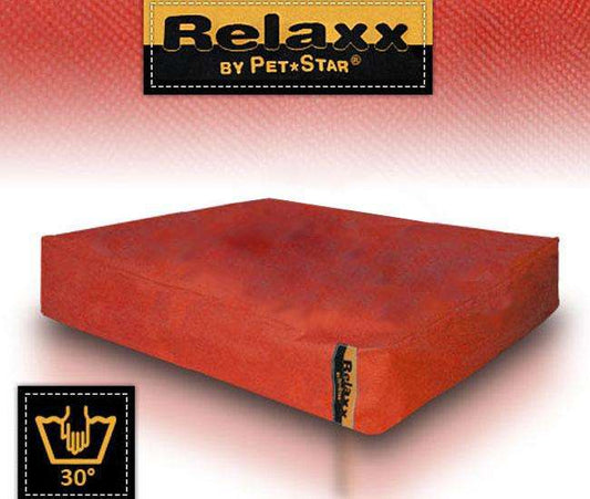 Pet-Star RELAXX Kissen - Eckig, 85 x 125 cm - Rot
