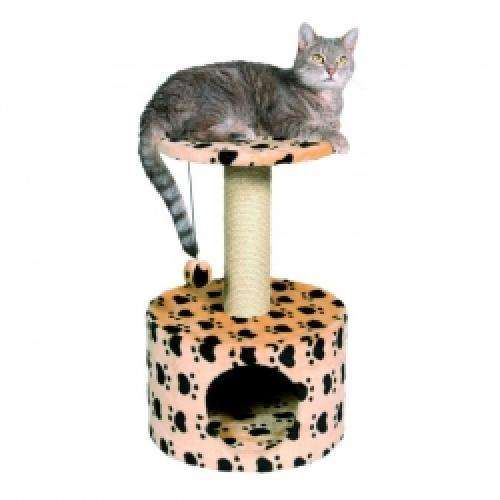 Trixie Kratzbaum Toledo - Beige mit Pfoten