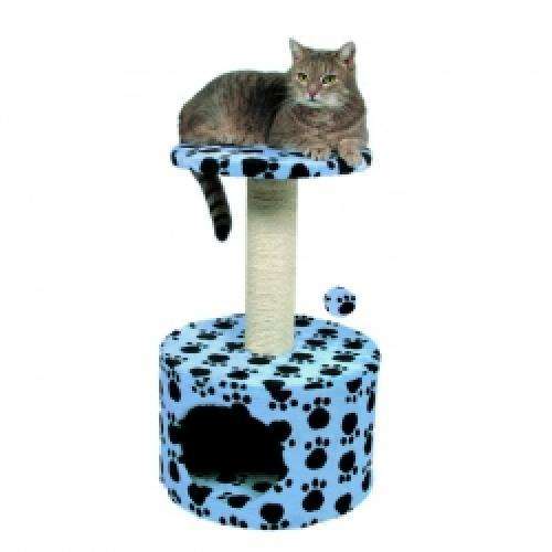 Trixie Kratzbaum Toledo - Hellblau mit Pfoten